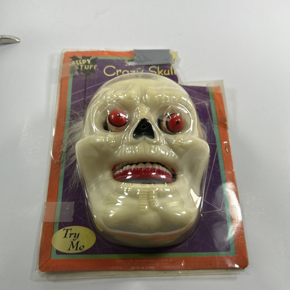 Creepy‎ Stuff Midwestern Home Products Crazy Skull Light Up